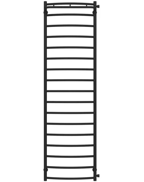 Полотенцесушитель водяной Deffi Классик N П17 500х1800 боковое правое подключение черный C.KN.180.50.17.B.C