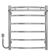 Электрический полотенцесушитель Deffi Классик N П6 500х600 левое подключение хром C.KN.60.50.6.E.C.L.5