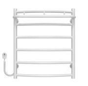 Электрический полотенцесушитель Deffi Классик N П6 500х600 левое подключение белый C.KN.60.50.6.E.W.L.5