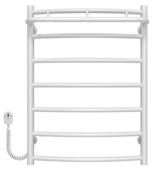 Электрический полотенцесушитель Deffi Классик N П7 500х700 левое подключение белый C.KN.70.50.7.E.W.L.5