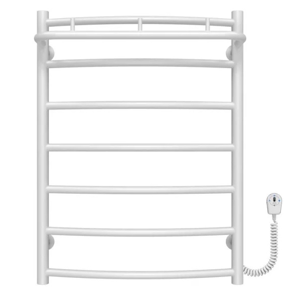 Электрический полотенцесушитель Deffi Классик N П7 500х700 правое подключение белый C.KN.70.50.7.E.W.R.5