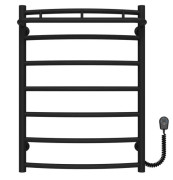 Электрический полотенцесушитель Deffi Классик N П7 500х700 правое подключение черный C.KN.70.50.7.E.B.R.5