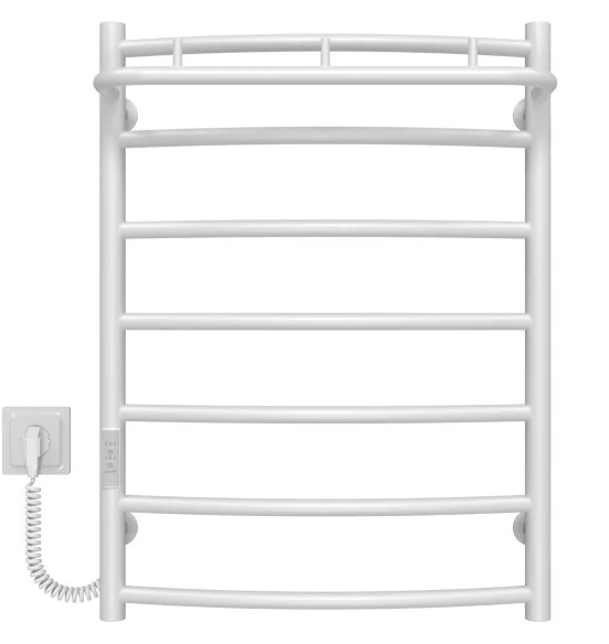 Электрический полотенцесушитель Deffi Классик N П7 500х700 левое подключение WD03 белый C.KN.70.50.7.E.W.L.1