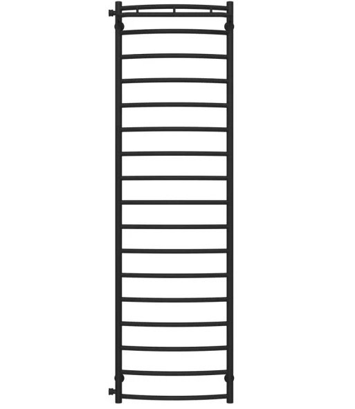 Сушка для рушників водяна Deffi Класик N П17 500х1800 бічне ліве підключення чорний C.KN.180.50.17.B.B