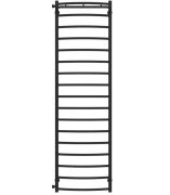 Полотенцесушитель водяной Deffi Классик N П17 500х1800 боковое левое подключение черный C.KN.180.50.17.B.B