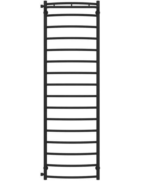 Полотенцесушитель водяной Deffi Классик N П16 500х1700 боковое левое подключение черный C.KN.170.50.16.B.B
