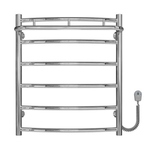 Електрична сушарка для рушників Deffi Класик N П6 500х600 праве підключення хром C.KN.60.50.6.E.C.R.5