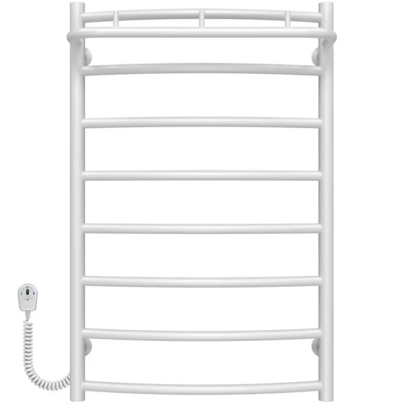 Электрический полотенцесушитель Deffi Классик N П8 500х800 левое подключение белый C.KN.80.50.8.E.W.L.5