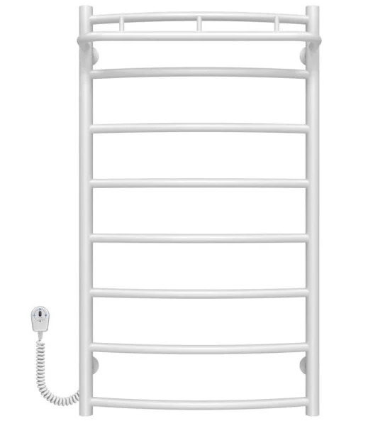 Электрический полотенцесушитель Deffi Классик N П8 500х900 левое подключение белый C.KN.90.50.8.E.W.L.5