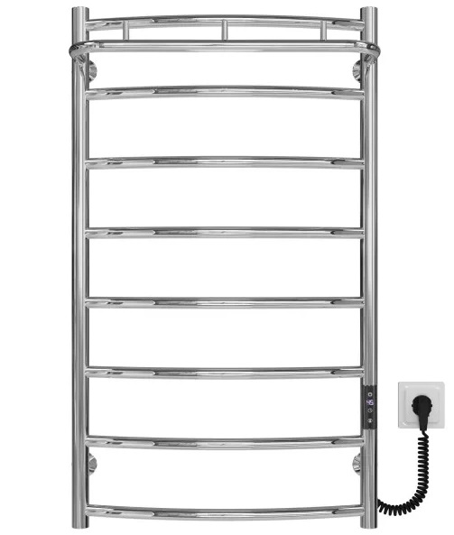 Электрический полотенцесушитель Deffi Классик N П8 500х900 правое подключение JD03 хром C.KN.90.50.8.E.C.R.1