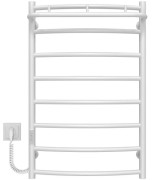 Электрический полотенцесушитель Deffi Классик N П8 500х800 левое подключение WD03 белый C.KN.80.50.8.E.W.L.1