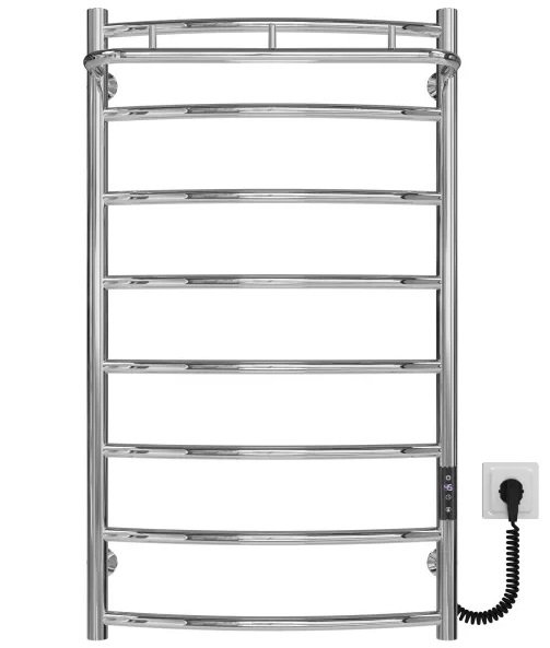 Електрична сушарка для рушників Deffi Класик N П8 500х900 праве підключення JD03 хром C.KN.90.50.8.E.C.R.1