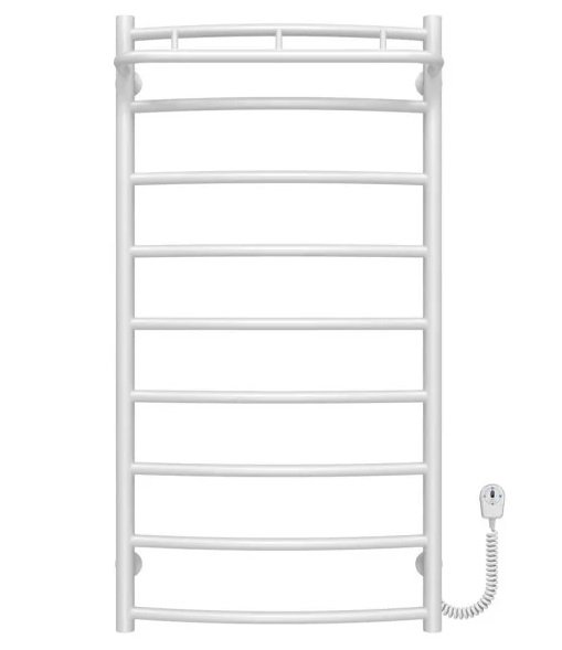 Электрический полотенцесушитель Deffi Классик N П9 500х1000 правое подключение белый C.KN.100.50.9.E.W.R.5