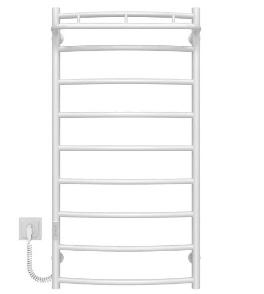 Електрична сушарка для рушників Deffi Класик N П9 500х1000 ліве підключення WD03 білий C.KN.100.50.9.E.W.L.1