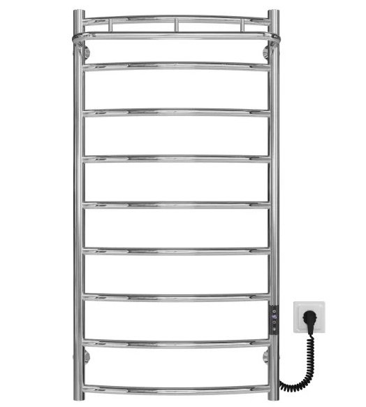 Електрична сушарка для рушників Deffi Класик N П9 500х1000 праве підключення JD03 хром C.KN.100.50.9.E.C.R.1