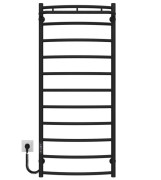 Электрический полотенцесушитель Deffi Классик N П11 500х1200 левое подключение JD03 черный C.KN.120.50.11.E.B.L.1