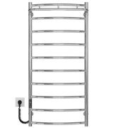 Электрический полотенцесушитель Deffi Классик N П10 500х1100 левое подключение JD03 хром C.KN.110.50.10.E.C.L.1