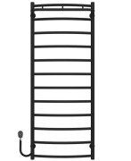 Электрический полотенцесушитель Deffi Классик N П12 500х1300 левое подключение черный C.KN.130.50.12.E.B.L.5