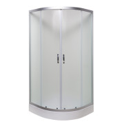 Душевая кабина Vivia 091 JK New 90х90 профиль сатин/матовое стекло А0050230