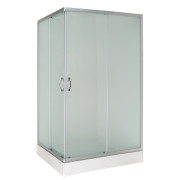 Душевая кабина Vivia 012080 JK 120х80 профиль сатин/стекло fabric А0054806