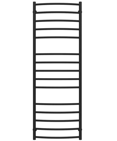 Полотенцесушитель водяной Deffi Классик Элит П15 400х1500 нижнее подключение черный C.KE.150.40.15.B.A