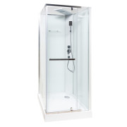 Гідромасажний бокс Insana Mida 9200 90x90 профіль хром/прозоре скло А0046018