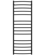 Полотенцесушитель водяной Deffi Классик Элит П15 400х1500 боковое правое подключение черный C.KE.150.40.15.B.C