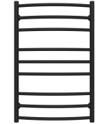 Полотенцесушитель водяной Deffi Классик Элит П9 500х800 нижнее подключение черный C.KE.80.50.9.B.A