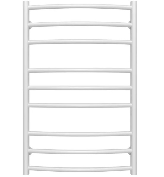 Полотенцесушитель водяной Deffi Классик Элит П9 500х800 боковое левое подключение белый C.KE.80.50.9.W.B