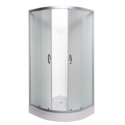 Душова кабіна Vivia 101 JK New 100х100 профіль сатин/скло fabricА0051926