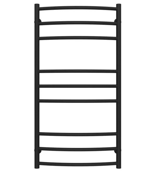 Полотенцесушитель водяной Deffi Классик Элит П9 400х1000 нижнее подключение черный C.KE.100.40.9.B.A