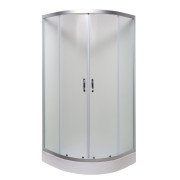 Душевая кабина Vivia 091 JK New 90х90 профиль сатин/матовое стекло А0050230