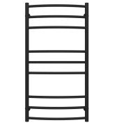 Полотенцесушитель водяной Deffi Классик Элит П9 400х1000 боковое правое подключение черный C.KE.100.40.9.B.C