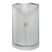 Душевая кабина Vivia 101 RC 100х100 профиль сатин/стекло fabric А0051334