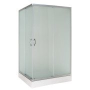 Душевая кабина Vivia 012080 JK 120х80 профиль сатин/стекло fabric А0054806