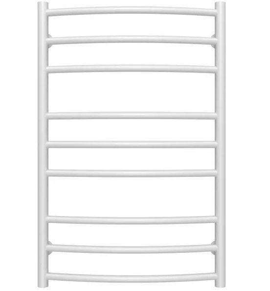 Полотенцесушитель водяной Deffi Классик Элит П9 500х800 боковое левое подключение белый C.KE.80.50.9.W.B