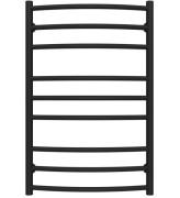 Сушка для рушників водяна Deffi Класик Еліт П9 400х800 бічне праве підключення чорний C.KE.80.40.9.B.C