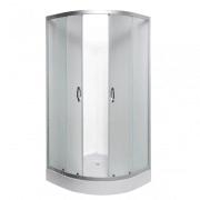 Душевая кабина Vivia 101 JK New 100х100 профиль сатин/стекло fabricА0051926