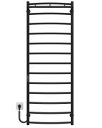 Электрический полотенцесушитель Deffi Классик N П13 500х1400 левое подключение JD03 черный C.KN.140.50.13.E.B.L.1