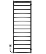 Электрический полотенцесушитель Deffi Классик N П14 500х1500 левое подключение JD03 черный C.KN.150.50.14.E.B.L.1