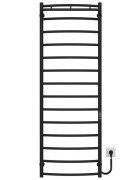 Электрический полотенцесушитель Deffi Классик N П14 500х1500 правое подключение JD03 черный C.KN.150.50.14.E.B.R.1