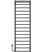 Электрический полотенцесушитель Deffi Классик N П16 500х1700 левое подключение JD03 черный C.KN.170.50.16.E.B.L.1