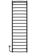Электрический полотенцесушитель Deffi Классик N П17 500х1800 левое подключение JD03 черный C.KN.180.50.17.E.B.L.1