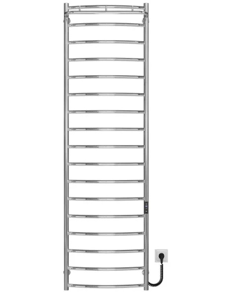 Електрична сушарка для рушників Deffi Класик N П17 500х1800 праве підключення JD03 хром C.KN.180.50.17.E.C.R.1