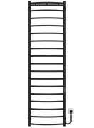 Электрический полотенцесушитель Deffi Классик N П17 500х1800 правое подключение JD03 черный C.KN.180.50.17.E.B.R.1