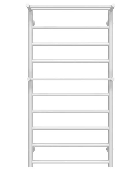 Полотенцесушитель водяной Deffi Терма П10 500х1000 нижнее подключение белый C.TE.100.50.10.W.A