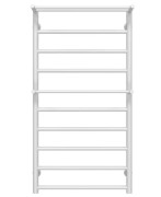 Полотенцесушитель водяной Deffi Терма П10 500х1000 нижнее подключение белый C.TE.100.50.10.W.A