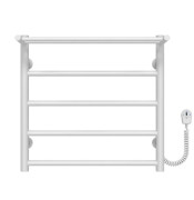Электрический полотенцесушитель Deffi Терма П5 500х500 правое подключение белый C.TE.50.50.5.E.W.R.5