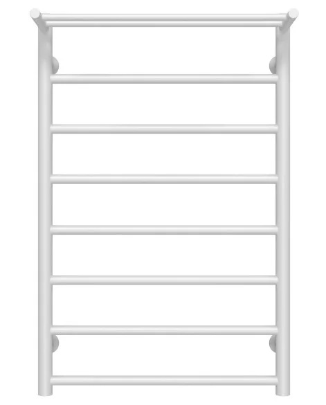 Полотенцесушитель водяной Deffi Терма П7 500х700 нижнее подключение белый C.TE.70.50.7.W.A