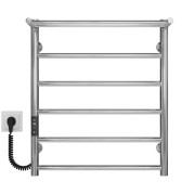 Электрический полотенцесушитель Deffi Терма П6 500х600 левое подключение JD03 хром C.TE.60.50.6.E.C.L.1